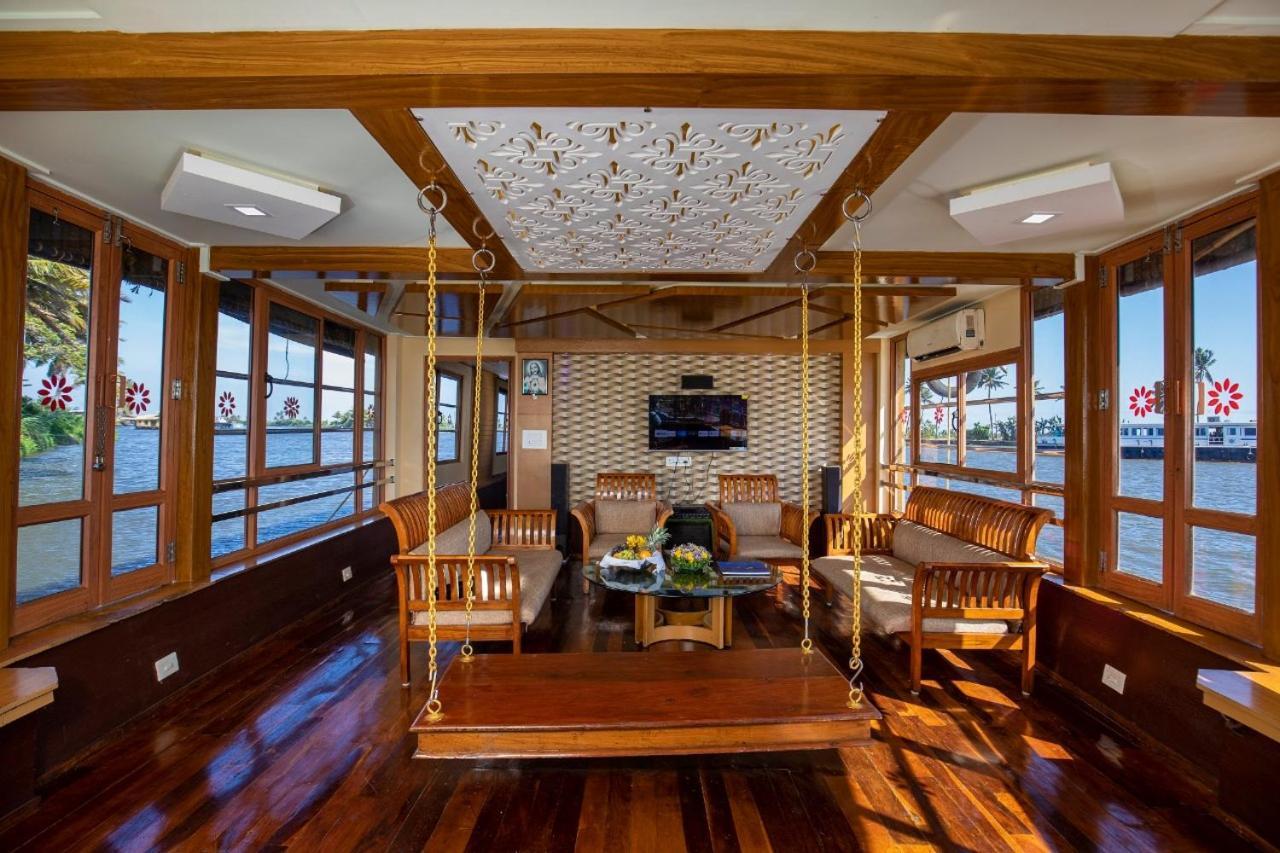Kerala Nature Houseboat By Coco Floatel Alappuzha Luaran gambar